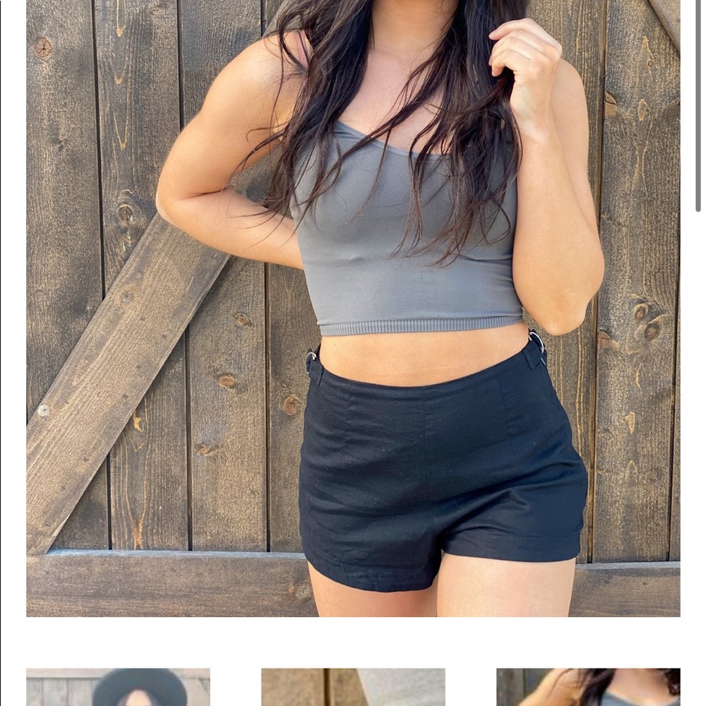 Jimmy High Waist Buckle Short